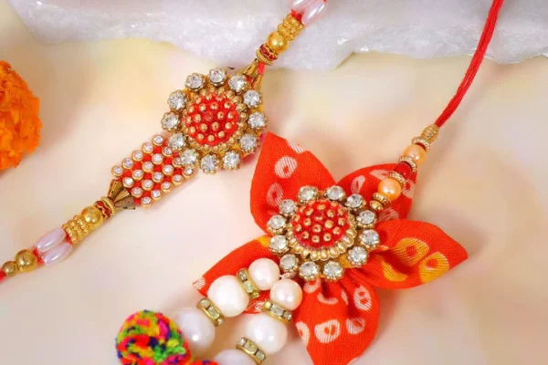 Celebrating Raksha Bandhan with Grace: Best Bhaiya Bhabhi Rakhi Designs bhaiya bhabhi rakhi