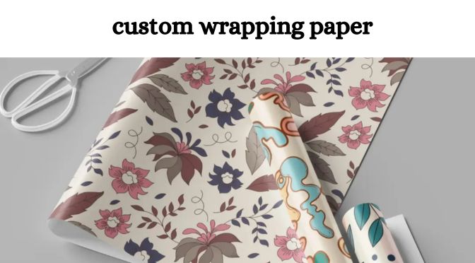 custom wrapping paper